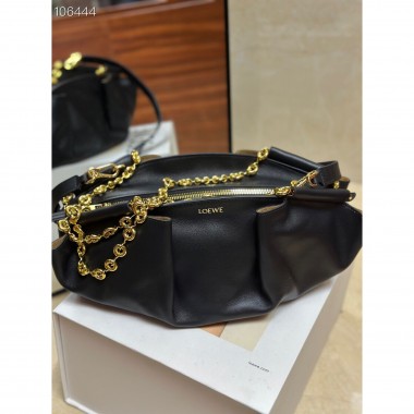 Loewe Small Paseo Chain Bag in Nappa Calskin