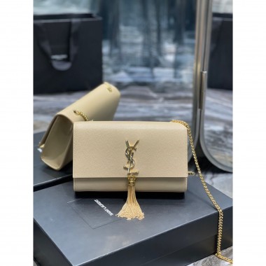 YSL Yves Saint Laurent Kate Medium Chain Bag with Tassel 