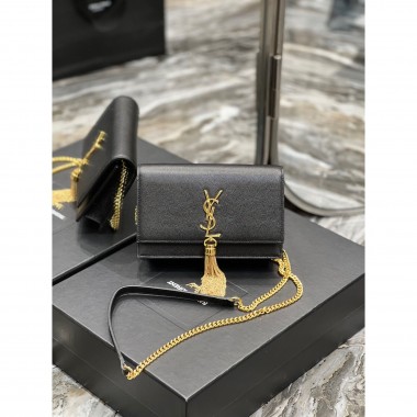 YSL Yves Saint Laurent  Kate Chain Wallet 