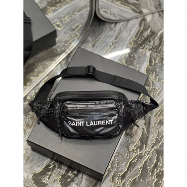 YSL Yves Saint Laurent Nuxx Belt Bag in Nylon 