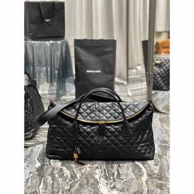 YSL ES Giant Travel Bag in Quilted Leather 