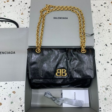 Balenciaga Monaco Small Chain Bag