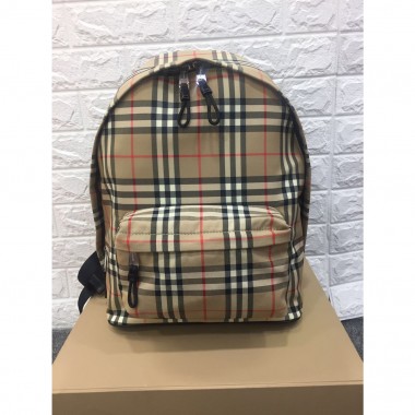 Burberry Vintage Canvas Backpack 