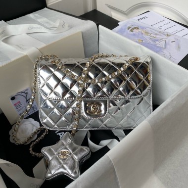 Chanel Medium Flap Bag & Star Coin Purse