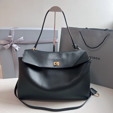 Balenciaga Rodeo Large Handbag- Black