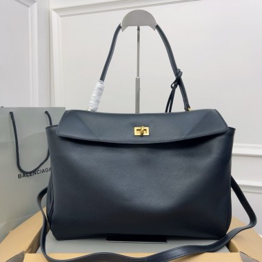 Balenciaga Rodeo Medium Handbag in Black