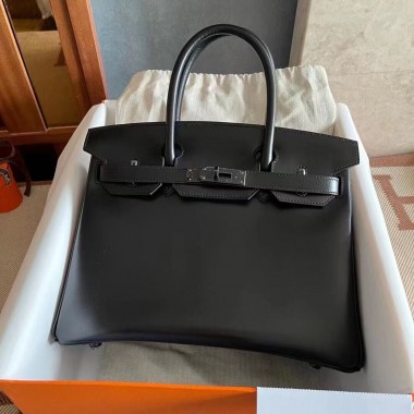 Hermes Birkin 30 in Box Leather  