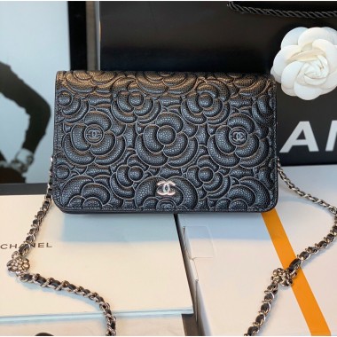 Chanel Pelle pochette con catena 