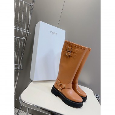 Celine Biker High Boots  