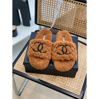 Chanel  Shearling Mules,  35-41