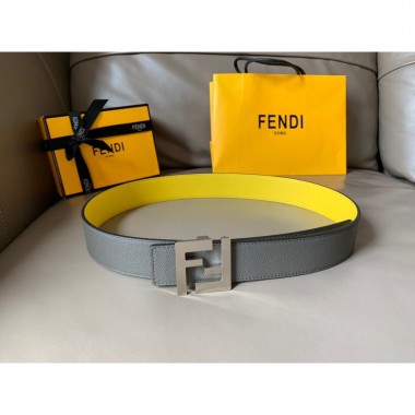 Fendi Cintura Reversable 4.0 cm in pelle 