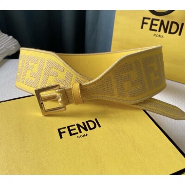 Fendi Cintura 6.0Cm in canvas  