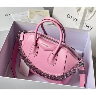 Givenchy Small Chain Antigona in Box Leather 