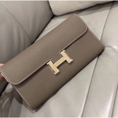 1:1 top grade Hermes Constance Epsom wallet 