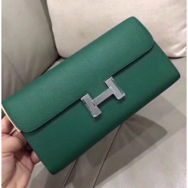 1:1 top grade Hermes Constance Epsom wallet 