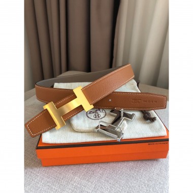 Hermes Unisex Reversible Constance Belt 32mm 