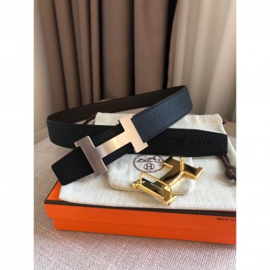 Hermes Unisex Reversible Constance Belt 32mm 