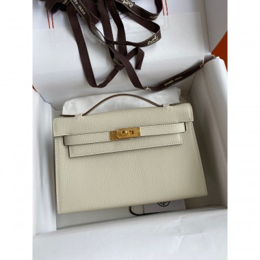 Hermes Kelly Pochette in Epsom Leather 