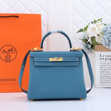 Hermes Kelly 25 / 28 in Togo Leather 