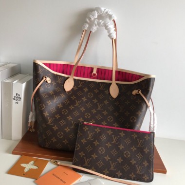 Monogram Canvas Neverful MM, M41178 Pivoine 