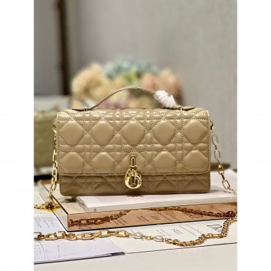 Lady Dior Top Handle Clutch 