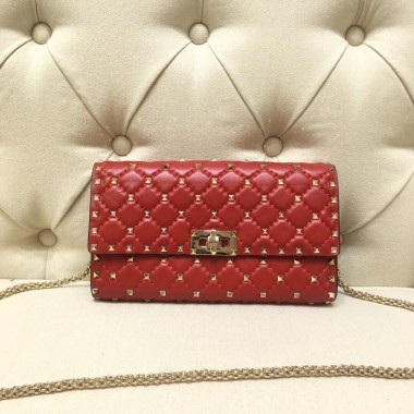 Valentino Rockstuds Spike Clutch Bag