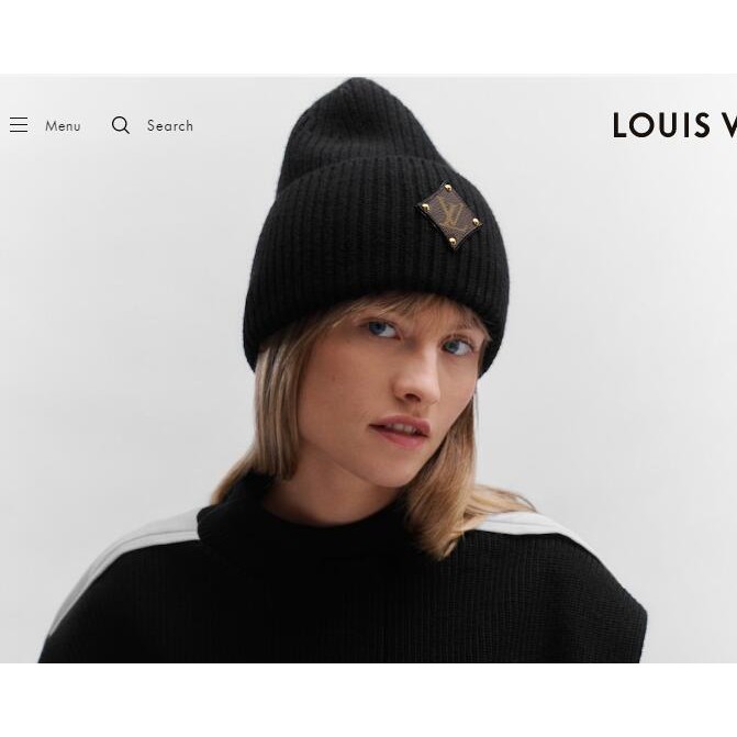 Louis Vuitton LV Headline Wool Beanie