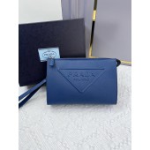   Saffiano leather pouch