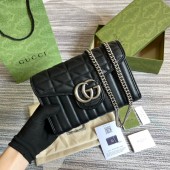 Gucci Mini borsa GG Marmont in pelle 