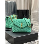 YSL Yves Saint Laurent Loulou Small Bag in Suede 