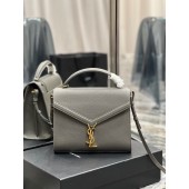 YSL Cassandra Top Handle Medium Bag in Grained leather  
