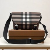 Burberry Exaggerated Check Small Wright Messenger Bag  