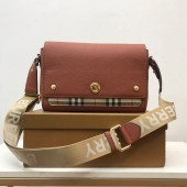 Burberry Vintage Check and Leather Note Bag