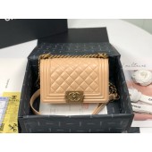 Small Boy Chanel Handbag in Lambskin 