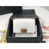 Small Boy Chanel Handbag in Lambskin 