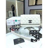 Chanel Pelle pochette con catena 