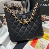 Chanel Large Hobo Bag in lambskin 