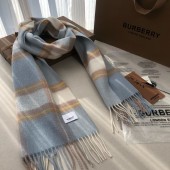 Burberry Checked Cashmere scarf 30 x 180cm