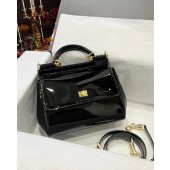 Dolce&Gabbana Small Sicily in Shiny Leather 