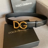 Dolce&Gabbana Cinture 40mm in pelle  