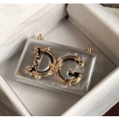 Dolce&Gabbana Clutch a Catena in pelle 