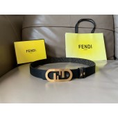 Fendi Cintura Reversiable 3.0 cm  in Pelle