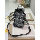 Mini Dior Book Tote Phone Bag 