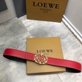 Loewe grained calfskin belt 32mm