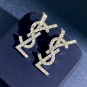 YSL Logo earrings