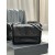 YSL Yves Saint Laurent Niki Medium Bag in Crinkled Leather and Shearling 