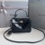 Balenciaga Rodeo Mini Handbag Crocodile Embossed - Black