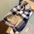 Burberry Lightweight Cashmere scarf  80 x 200 cm 