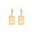 Balenciaga B Chain Earrings