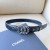 Chanel Leather Belt 3cm